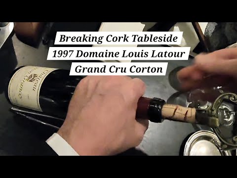 POV Opening Tableside - 1997 Domaine Louis Latour Grand Cru Corton Grancey Red Burgundy