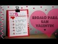 TOP 5 REGALO PARA SAN VALENTIN -TUTORIAL.
