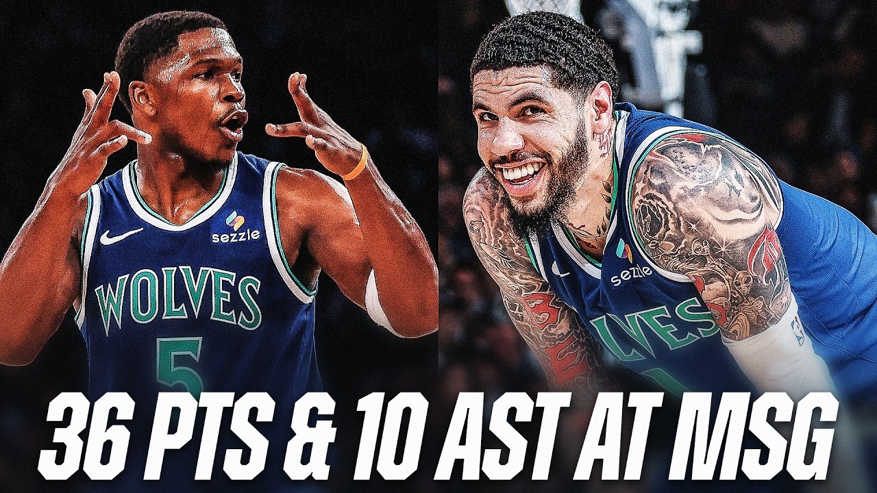 Anthony Edwards & LaMelo Ball Put on a Show in Preseason Action at MSG! | October 12, 2026