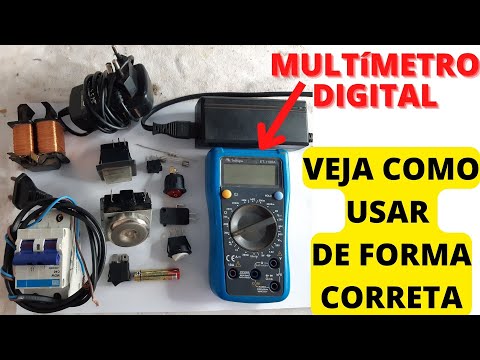 multímetro digital  | Veja como usar de forma correta e a utilidade e importância de ter um em casa