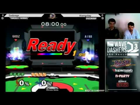 Wavedashers 3 Melee Singles  SGW Godzrage vs Aisengobay Winners Quarters