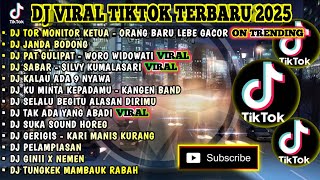 Download lagu DJ VIRAL TIKTOK TERBARU 2025 | TOR MONITOR KETUA - ORANG BARU LEBE GACOR | JANDO BODONG mp3