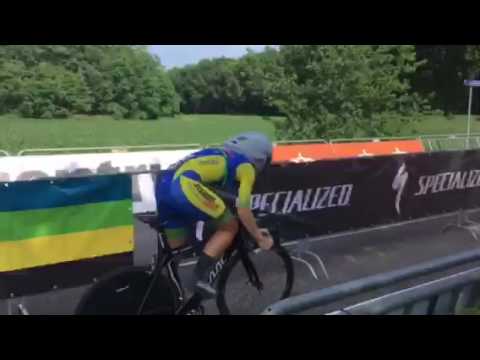 Iris Schultinga tijdrijden