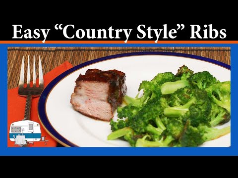 "Country Style" Pork Ribs with Plum Sauce Marinade