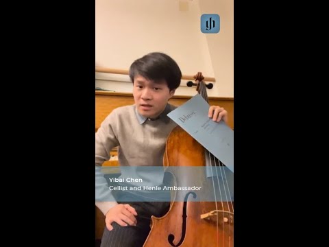 Yibai Chen – Cellist and Henle Ambassador
