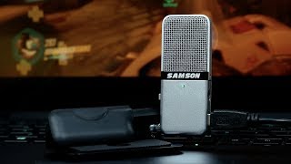 Video thumbnail for Samson Go Mic Portable USB Condenser Microphone by Samson Technologies