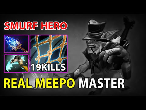 This Is The Power Of Meepo ( Dota 2 Broken Build )
