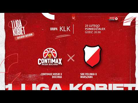 Contimax MOSiR II Bochnia - SKK Polonia II Warszawa (KLK)