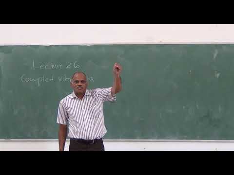 Mechanics of Machines-II Lecture No-26 Coupled vibrations