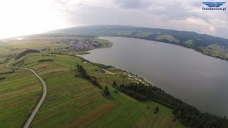 preview picture of video 'Jezioro Czorsztyńskie. Zdjęcia lotnicze.'