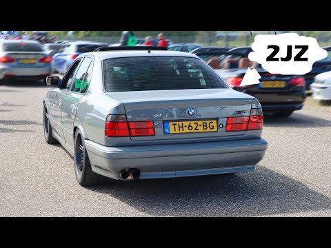 Loud Revs & Sounds at Bimmerfest 2022 | 2JZ E34, V8 E30, E60 M5, ...