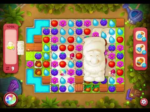 GardenScapes Level 4706 no boosters