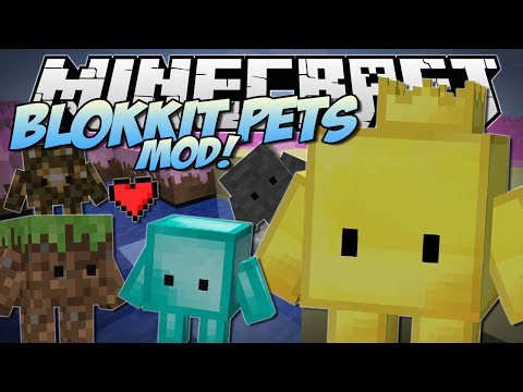 Minecraft |  BLOCK PETS MOD!  (King Gerard is Here!) |  Towards Showcase