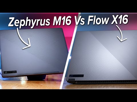 Which Asus Gaming Laptop Should You Buy? Asus ROG Flow X16 Vs Zephyrus M16