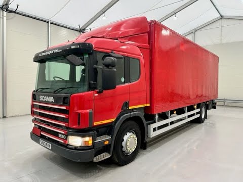 SY03 FVK - Scania P94 230 Sleeper Cab Box Van | Law Truck Centre UK
