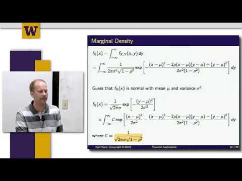 09 W4 8  Marginal Density Of A Bivariate Normal Distribution 17 42