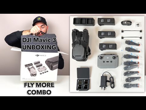 DJI Mavic 3 UNBOXING - Fly More Combo version