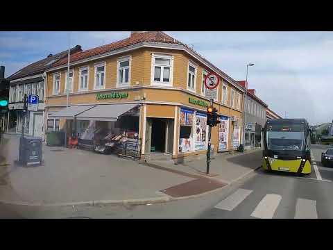 Bus Ride Trondheim Part 1, June 2023, 4K UHD