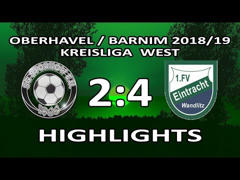 SG STORKOW - EINTRACHT WANDLITZ II 2:4 - Highlights [KL West 2018/19 - 18.Spieltag]