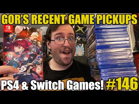 HUGE PS4 & Nintendo Switch Update! - Gor's Recent Game Pickups #146 11/1/2022