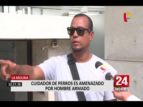 Habla cuidador de perros que fue amenazado por sujeto armado