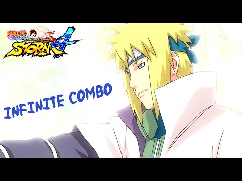 Naruto storm 4: Minato's infinite combo's, 3 INFINITE COMBO'S!?