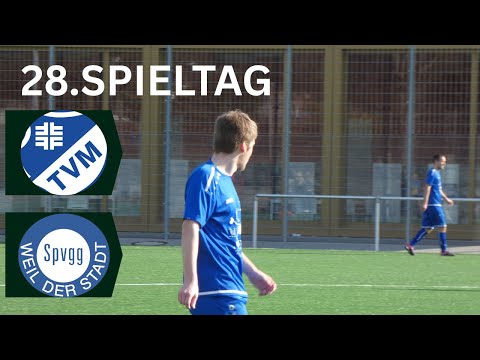 SAISON 2021/ 2022:KREISLIGA A2: 28. SPIELTAG: TV MÖGLINGEN VS SPVGG WEIL DER STADT (01.05.22)