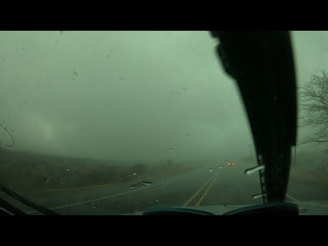 3-13-21 Clarendon, TX Very Close-up TORNADO! - 4K VIDEO - Tornado Outbreak In The Texas Panhandle