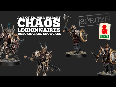 Warcry Chaos Legionnaires Unboxing - Warhammer Age of Sigmar