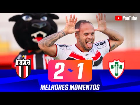 Gols e lances de Botafogo-SP x Portuguesa