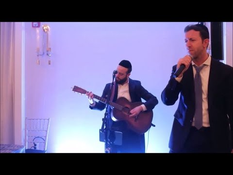 Shmuly Schneider and Motti Feldman at a Pidyon Haben