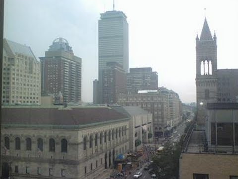 Boston Marathon Bombing - Sound captured in my office - Copley Square / Back Bay