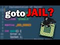 Why Is It Illegal To Use Goto