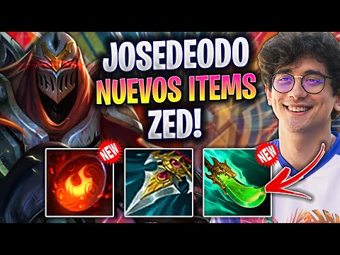 JOSEDEODO PROBANDO ZED JUNGLA CON SHOJIN! *Preseason 2023* - FLY Josedeodo Juega Zed Jungla!