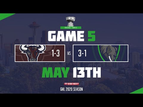 GHL 2020 Playoffs: Western Conference Finals - Bern Bulls VS Seattle Titans Game 5