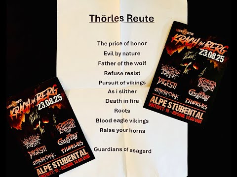 Thörles - Father Of The Wolf (Amon Amarth Cover) - Krach am Berg, Alpe Stubental, Jungholz,23.08.25