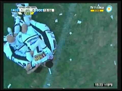 All Boys - Club Atlético Boca Juniors Emanuel Perea gol 24/06/2012