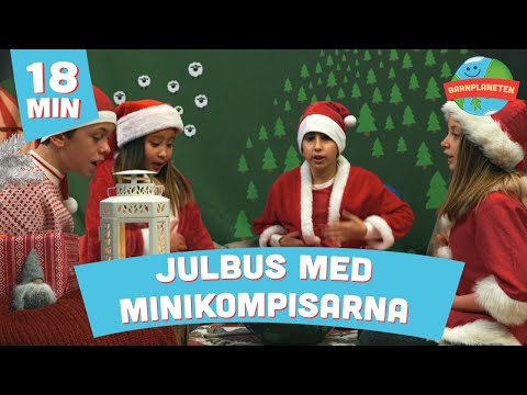 Julsånger med Minikompisarna! Midnatt råder - Pepparkaksgubbar - Sockerbagare - Julmusik & Julvisor