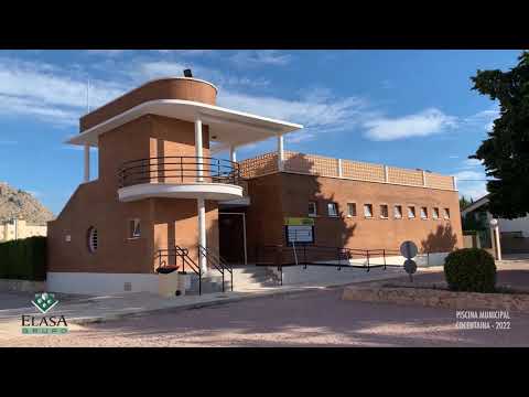 Piscina Municipal de Cocentaina Reforma zona vestuarios y edificio