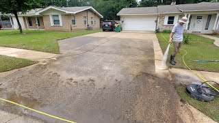 I Saw This House for SALE and Offered to TRANSFORM the Walkway and Driveway for FREE