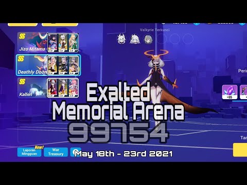[Honkai Impact 3 SEA] Memorial Arena Exalted #2 (99754) Jizo Doom Kallen