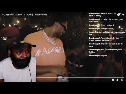 CHICAGO DUDES REACTION TO M1llionz - Check Da Paper (Official Video)