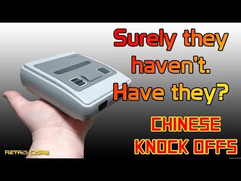 Super Nintendo Classic Mini - Chinese Knock Offs - 4K