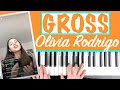 How to play GROSS - Olivia Rodrigo (unreleased) Piano Chords Tutorial