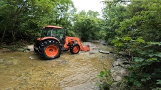 Fixing a Creek Crossing to the Farm
