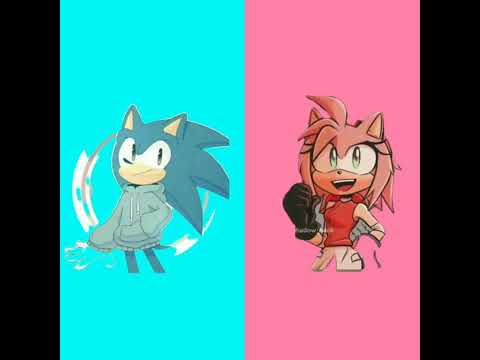 Sonic, Amy and Shadow 💙💖🖤