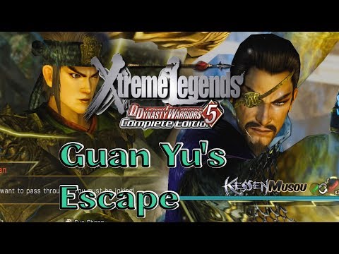 Dynasty Warriors 8 XLCE -  Guan Yu's Escape DW5 Style (Guan Yu Vs Wei Forces)
