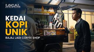 Modal Nekat, Owner Ini Datangkan Bajaj dari Jakarta, Disulap Jadi Coffee Shop Unik di Balikpapan