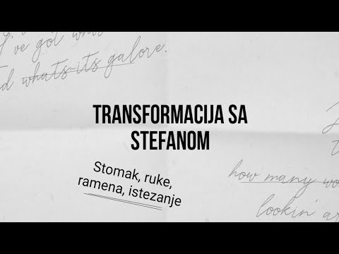 Transformacija sa Stefanom - Vlog #2 - gost je voditelj Stefan Popović