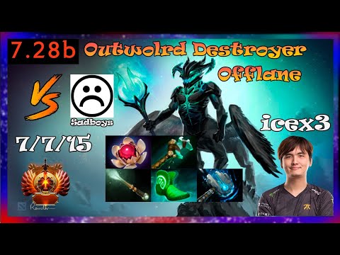 iceiceice OD off vs sadboys | Evil Geniuses vs Sadboys | Full Gameplay 7.28b | Dota 2 Pro Replays
